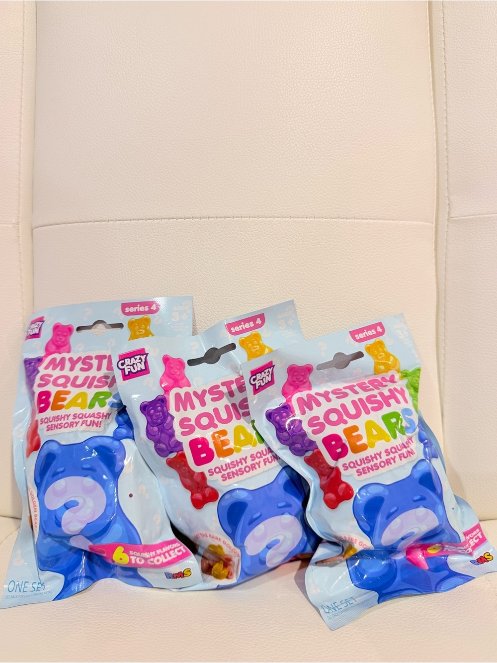 RMS Mystery Squishy Bears Series 4 3x
